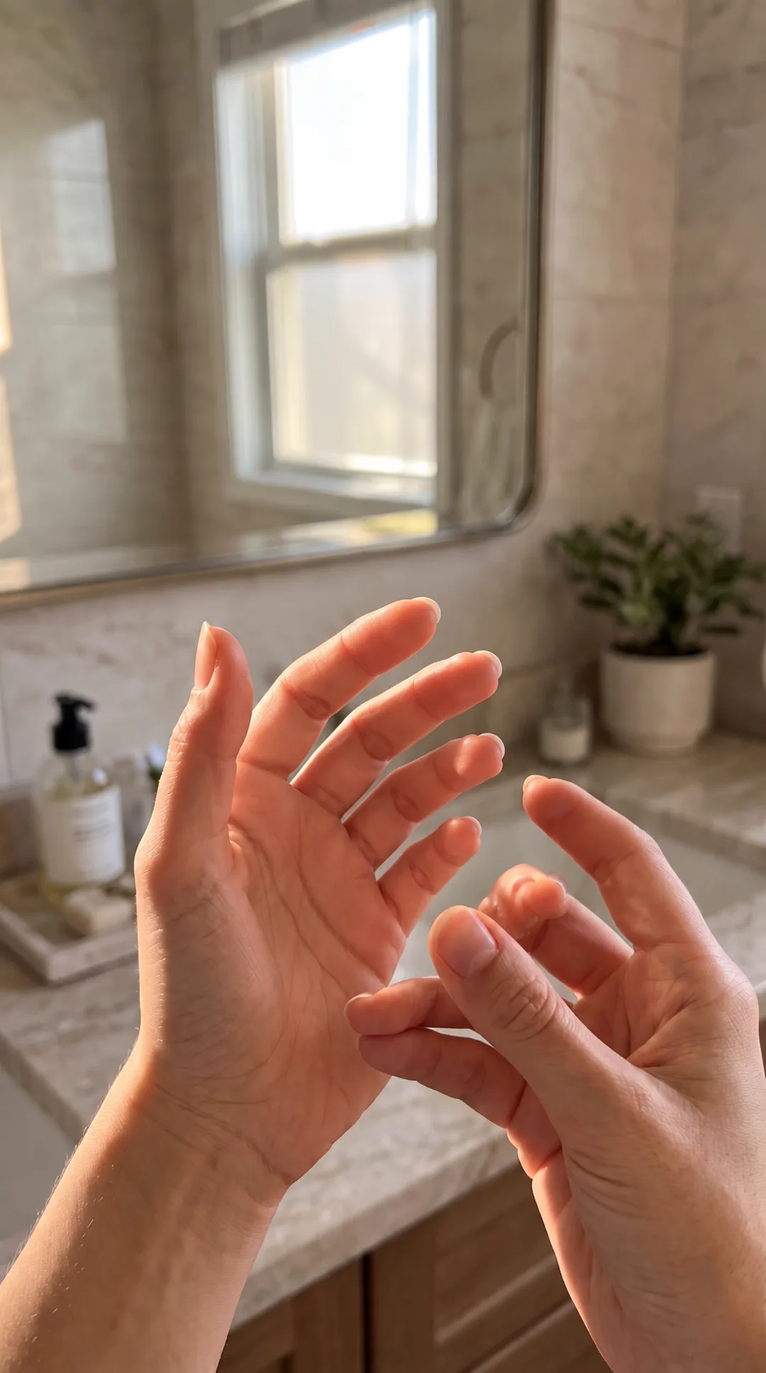 Mãos sem perfume