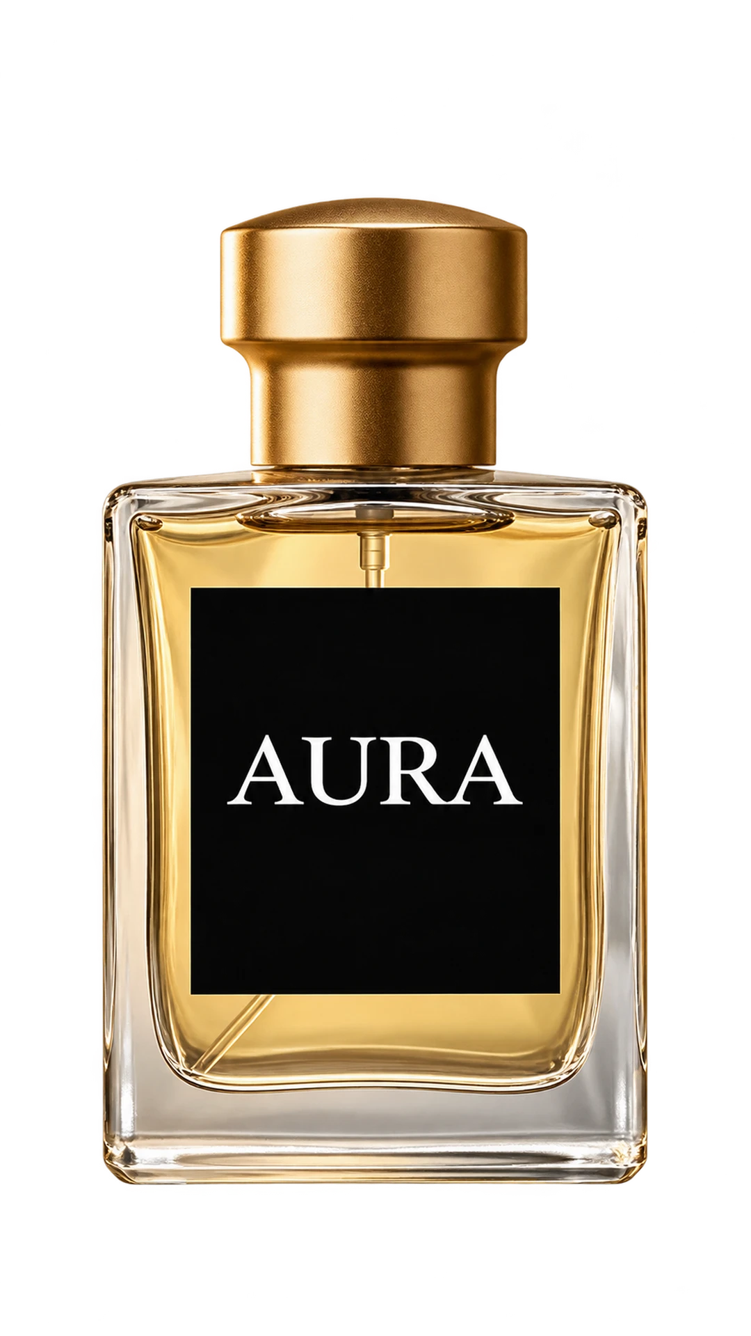 Perfume AURA recortado, sem cenário